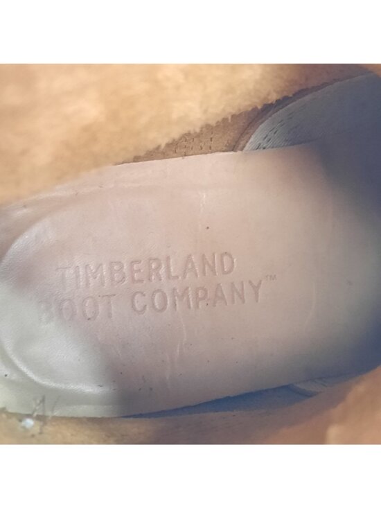 Timberland Boot Company Coulter Mens 10 Boots Tan Leather Heritage Made In USA main image 9
